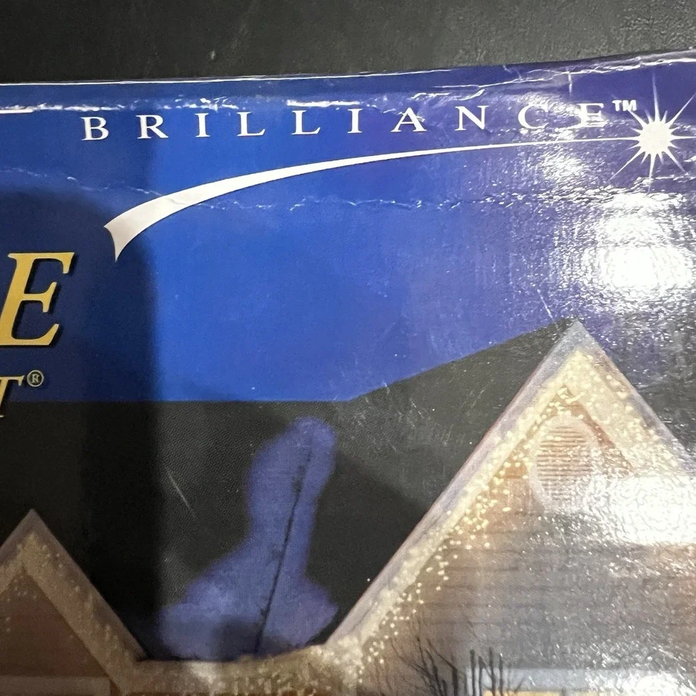300 Icicle Brilliance Brand Christmas Lights White With Clear Bulbs NIB